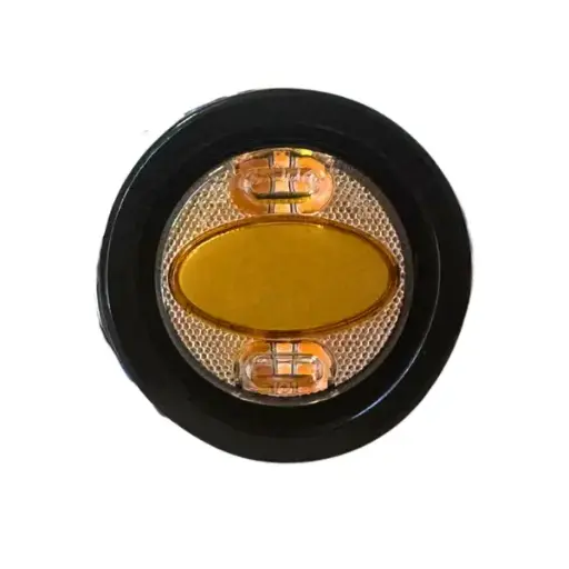 [SOP2001 ] SOP2001 - SOSLITE - Plafón 2" ámbar 12vcd 12 Leds 13 Patrones de flasheo Clase I Amps 0.72  IP67.