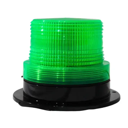 [SOT0110LG ] SOT0110LG - SOSLITE - Torreta Led 110 vca verde 18 Leds 6.6 watts un patrón de flasheo 0.1375 Amps Clase III IP44.