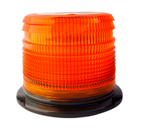 SOT01F2112LA - SOSLITE - Torreta led 12-48 vcd ámbar 15 Leds 24 watts un patrón flashante 0.5 Amps Clase II IP44