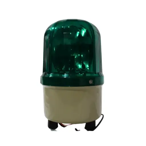 [SOT02RB10G ] SOT02RB10G - SOSLITE - Torreta giratoria 110 vca verde Diam 90mm 0.100 Amps IP54.