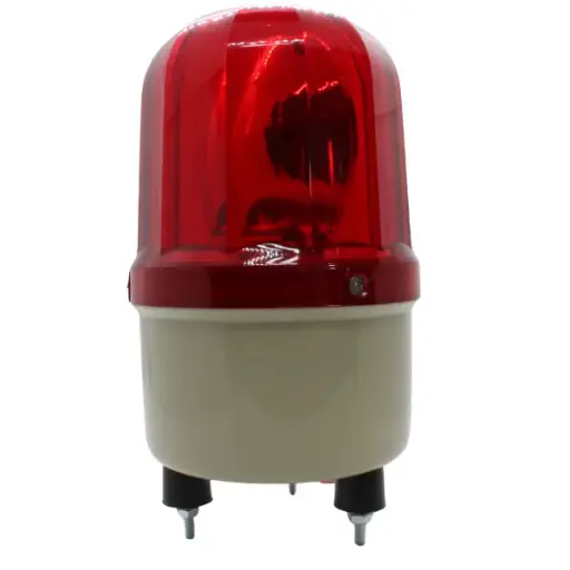 [SOT02RB24R ] SOT02RB24R - SOSLITE - Torreta giratoria 24vcd rojo Diam 90mm 0.42 Amps IP54 
