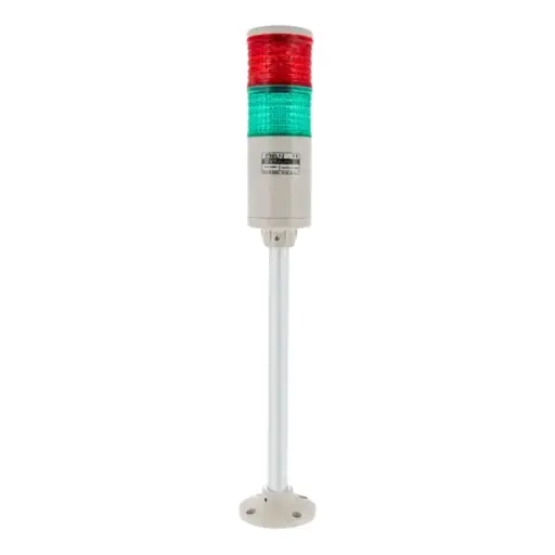 [ST56ELF2120 ] ST56ELF2120 - QLight- Luz indicadora led 120vca 2 stack rojo-verde 56mm diam. IP44