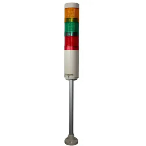 [STE060AD513 ] STE060AD513 - HANYOUNG  - Luz indicadora led modular 24vcd 3 stack 60mm diam. con base y tubo IP65.