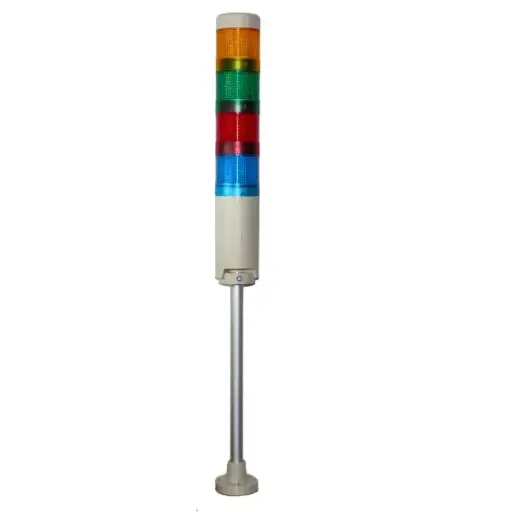 [STE060FA114 ] STE060FA114 - HANYOUNG - Luz indicadora led modular 110-240vca 4stack 60mm diam. con alarma 85db IP65.
