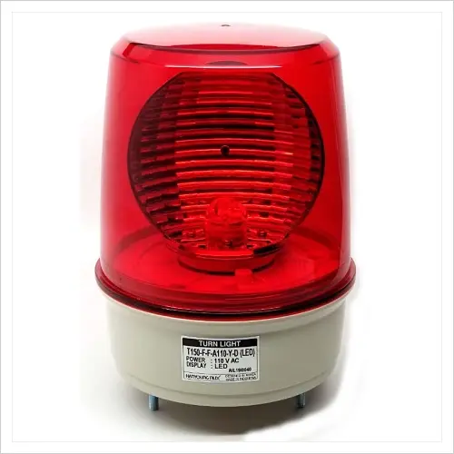 [T150FFA110RD ] T150FFA110RD - Hangyoung - Torreta giratoria 110-220vca con alarma roja 80dB IP54 3 led 150mm