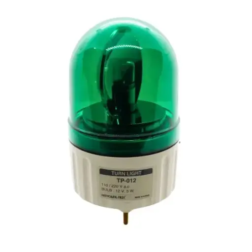 [TP012G ] TP012G - Hanyoung - Torreta giratoria 110-220vca verde 84mm