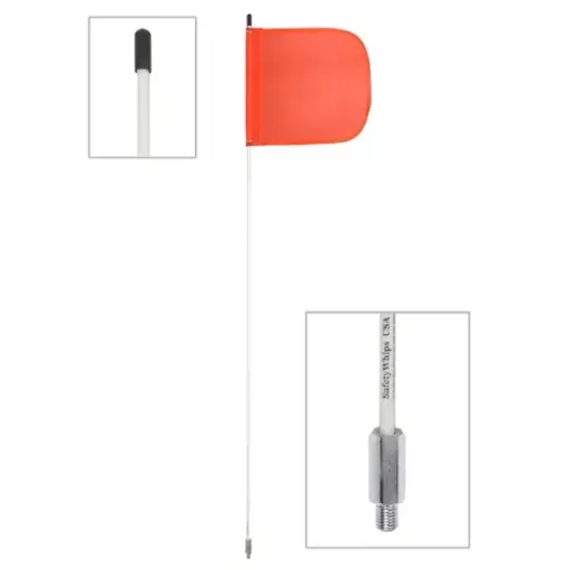 [W10M ] W10M - DRIVER IND - Pértiga 3.05mts con bandera naranja 