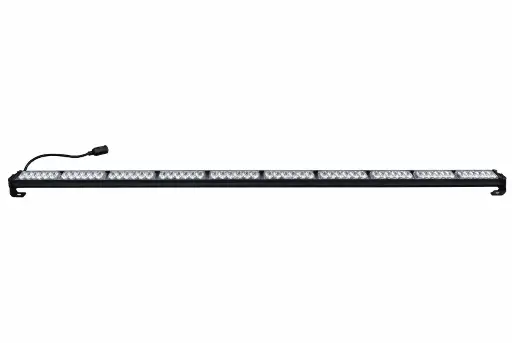 SOT5901SAW - SOSLITE - Torreta de barra led 59" 12-24vcd ámbar-blanco con control y cable 3 mts IP65