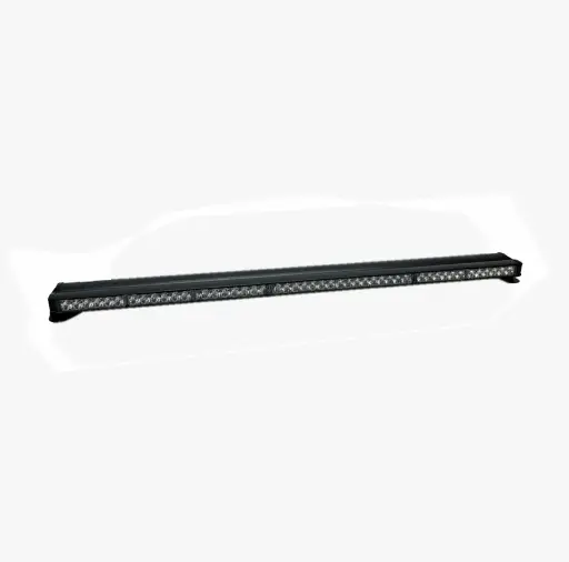 SOT4701DAW - SOSLITE - Torreta doble de barra led 47" 12-24vcd ámbar-blanco con control y cable 3 mts IP65