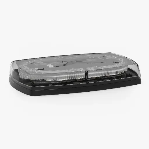 5540CA - ECCO - Torreta media barra 10" 12-24vcd ámbar 24 Leds Clase I, 35 patrones 3.4 Amps IP69K
